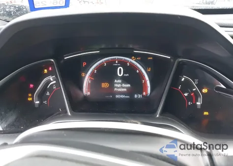 2019 Honda Civic Sport z USA, uszkodzony, nr VIN 19XFC2F89KE015312